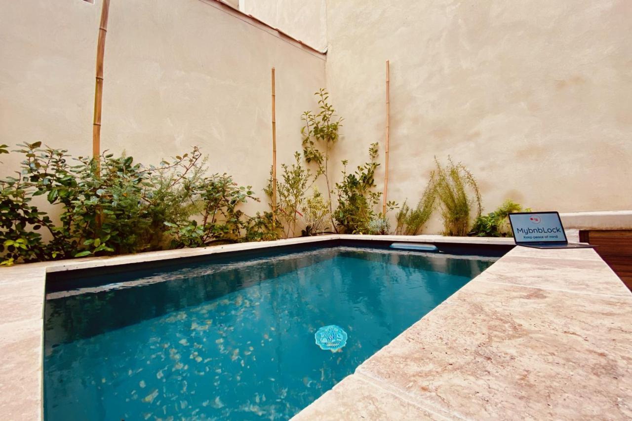 La Terra Nostra - Townhouse - Swimming Pool Villa Nimes Exterior foto
